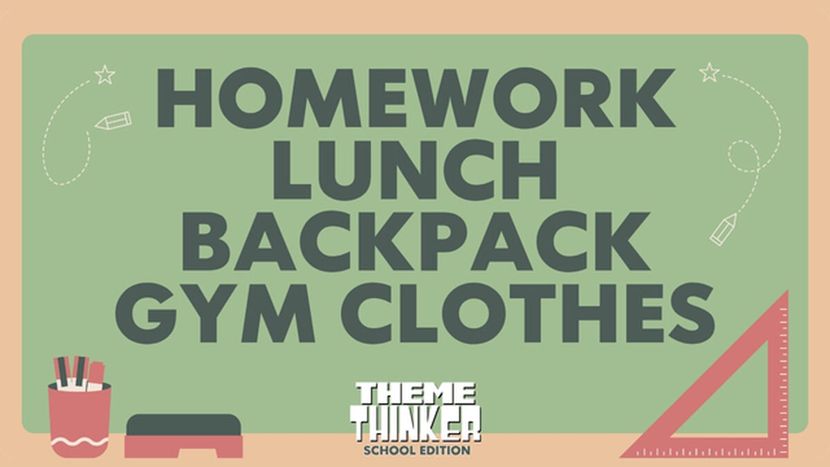 Theme Thinker: School Edition image number null